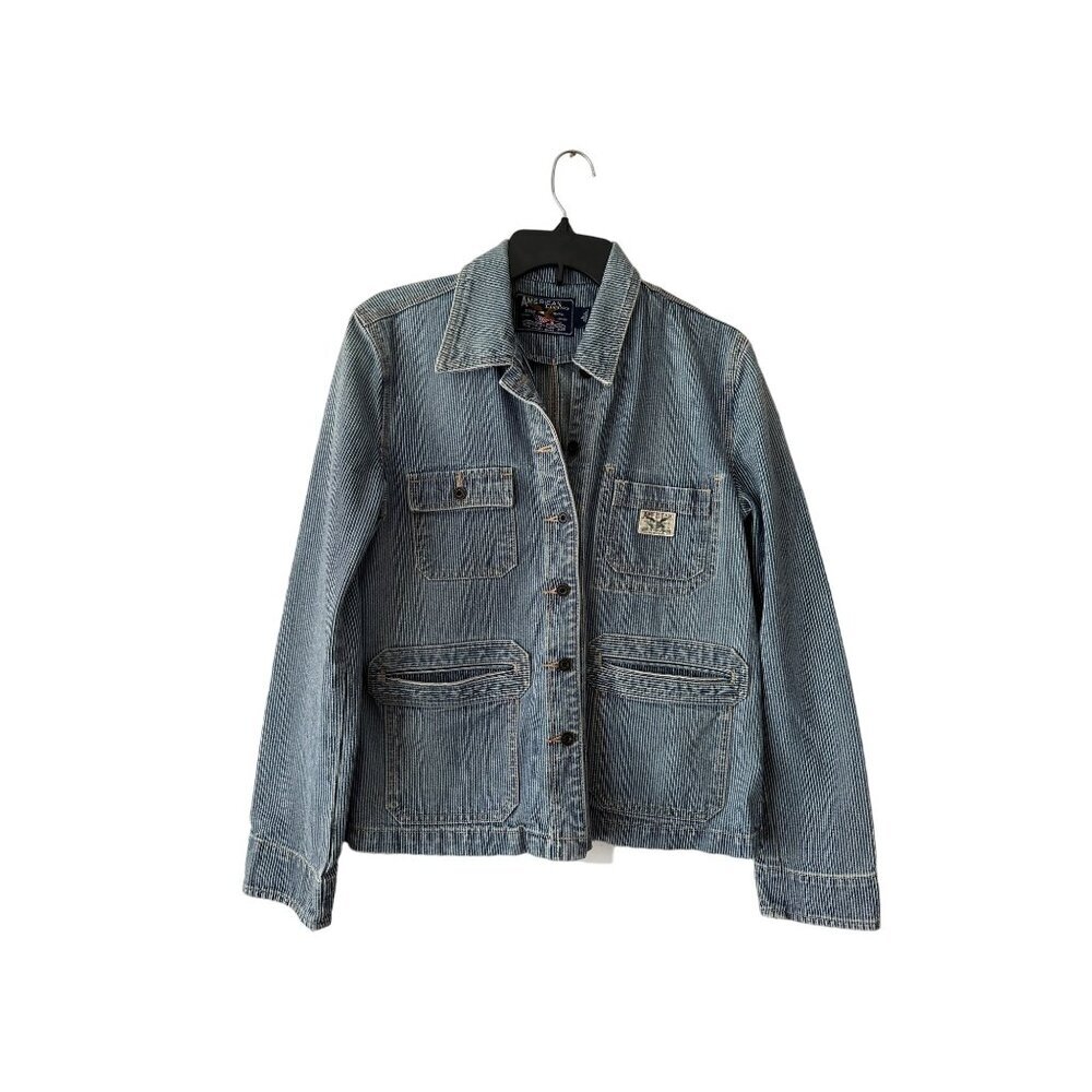 American Living Blue Denim Jacket